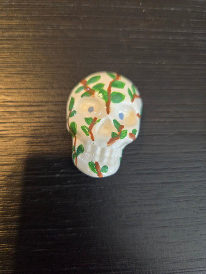 Painted Skull art size 1"X 1.5" with Magnetic back