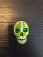 Painted Skull Art with magnet back